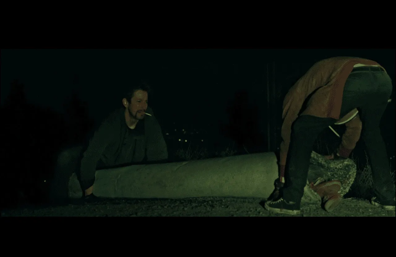 Still from Dead English